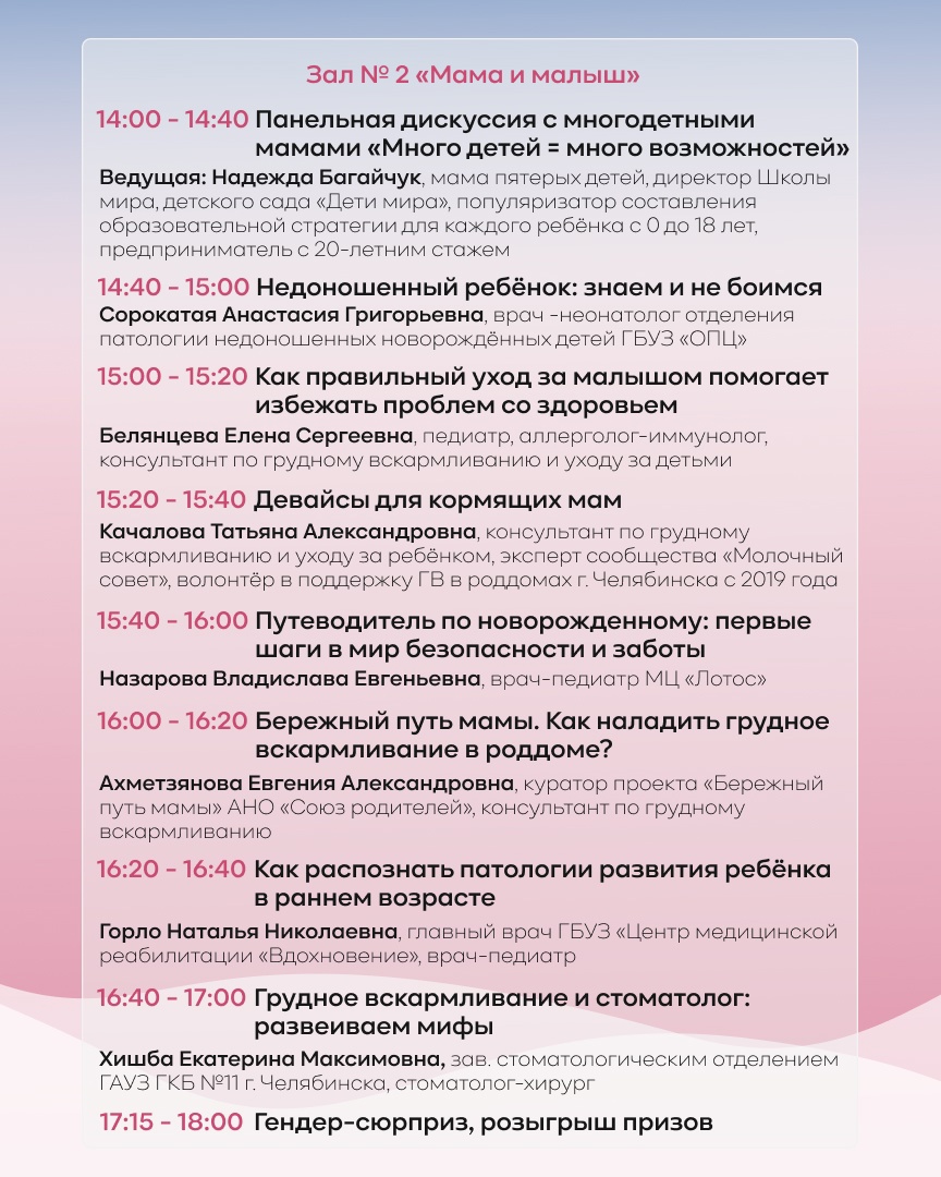 Программа Уральского беременного форума - 2025. Страница 4