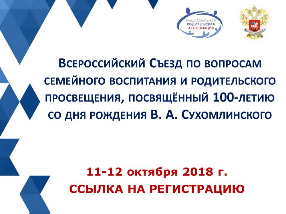 Всероссийский съезд по вопросам семейного воспитания